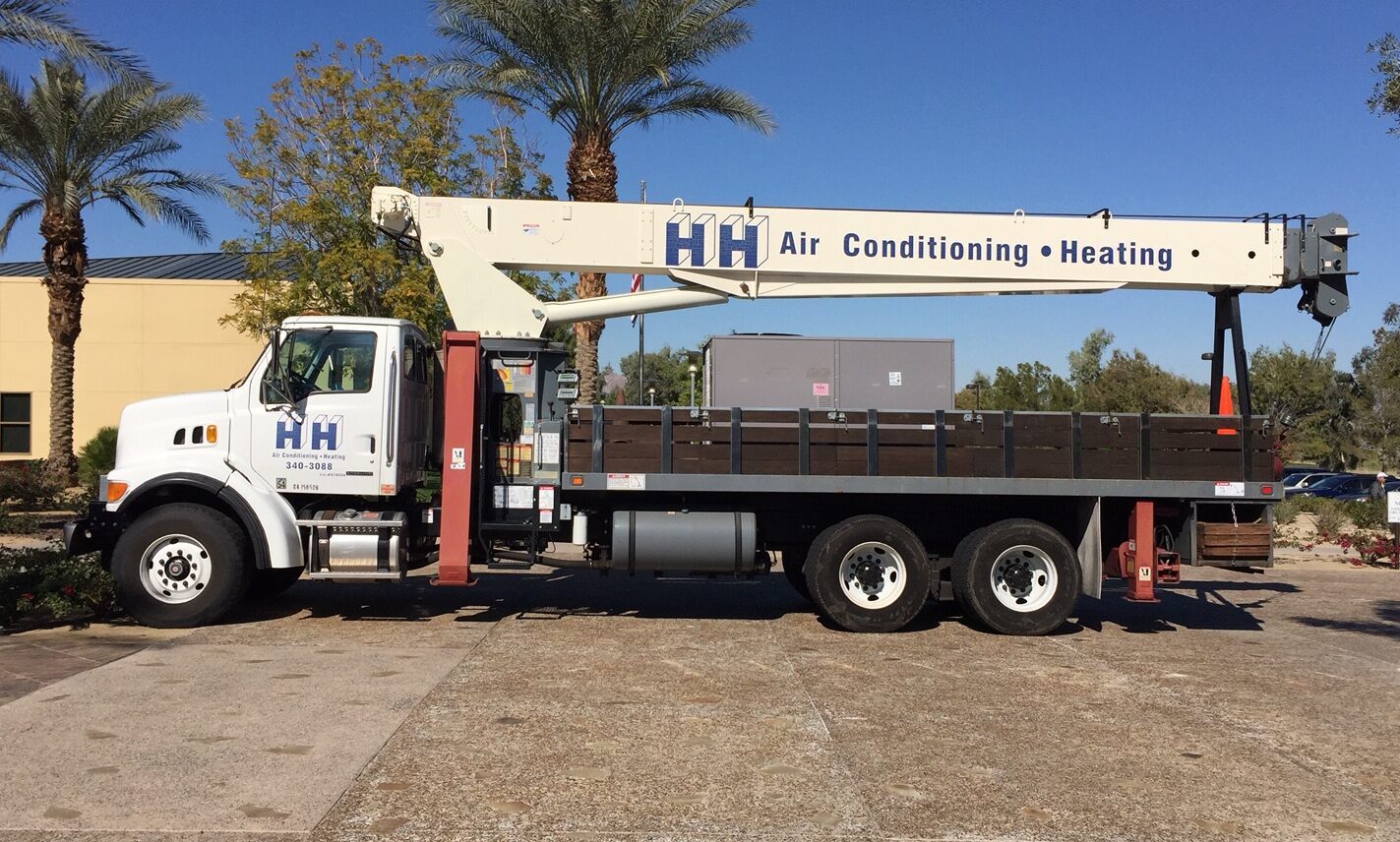 HH Air Conditioning service truck